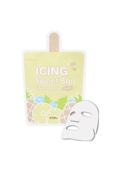 Missha Ananas Özlü  Pürüzsüz Görünüm Sağlayan Yaprak Maske APIEU Icing Sweet Bar Sheet Mask (Pineapple)