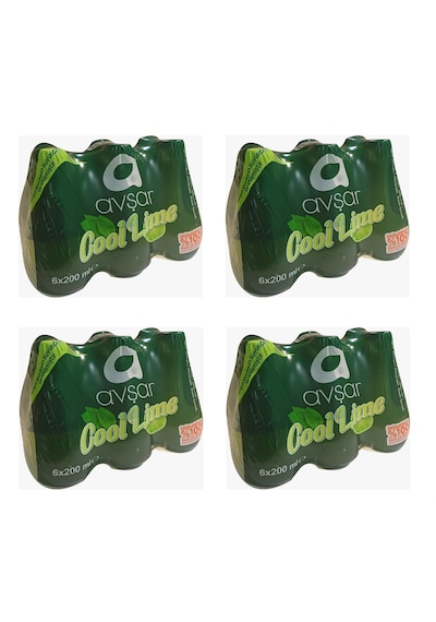 Avşar Cool Lime Nane Limon Aromalı Maden Suyu 200 Ml X 24 Adet