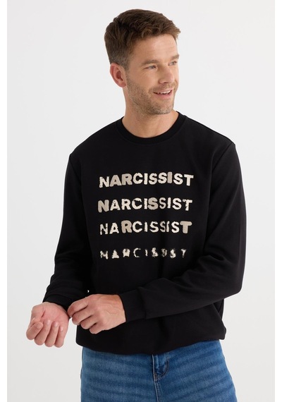Tudors Unisex Oversize Geniş Kesim Pamuklu Yumuşak Dokulu Bisklet Yaka İçi Polarlı Baskılı Siyah Sweatshirt-37301 Siyah Tudors Unisex Oversize Geniş Kesim Pamuklu Yumuşak Dokulu Bisklet Yaka İçi Polarlı Baskılı Siyah Sweatshirt-37301 Siyah