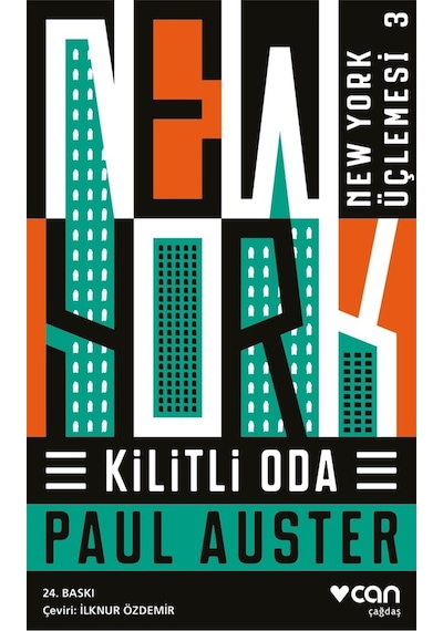 Kilitli Oda / New York Üçlemesi 3 - Paul Auster  - Can Yayınları