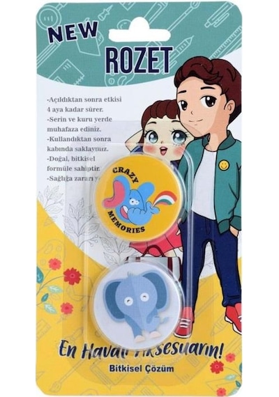 New Bit Rozeti 1 Çift 1 Paket Bitkisel Bit Tokası