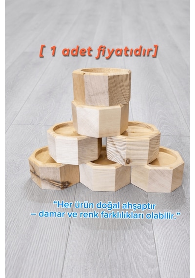 Doğal Ahşap Baza Ayağı Yükseltici 3,5 Cm Yükseltir Robot Süpürge Uyumlu Oyuklu Takoz 1 Adet Çam Doğal Ahşap Baza Ayağı Yükseltici 3,5 Cm Yükseltir Robot Süpürge Uyumlu Oyuklu Takoz 1 Adet Çam