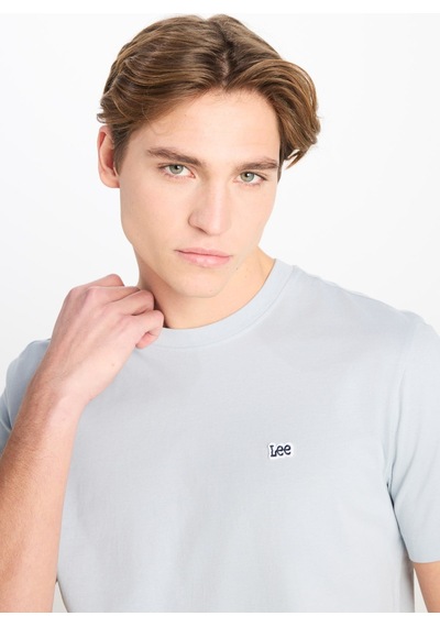 Lee Bisiklet Yaka T-shirt L60ufq475 Concrete Gray