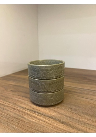 3'lü Adelfa Ripple Stackable Bowl 70 Cc Sosluk-reçel Çok renkli