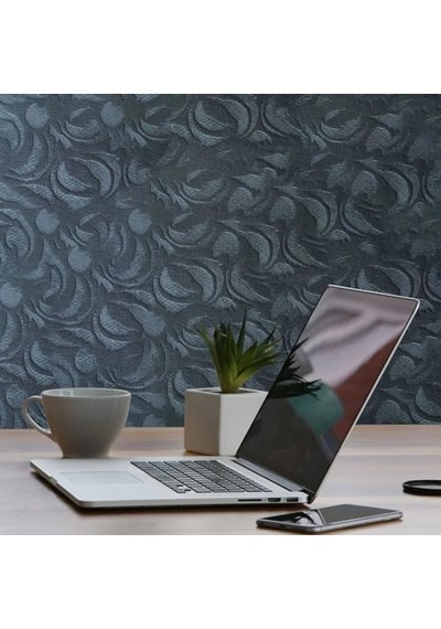 Tink 3d Kendinden Yapışkanlı Duvar Kağıdı Yeni Nesil Akustik Keçe Panel Modern Desen 52x98 Cm Koyu Gri, 10 Adet 5 M²