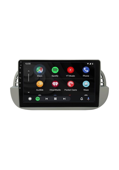 Fiat 500 Multimedya Sistemi Beyaz Çerçeve 2008-2014 Crv-4652xdw