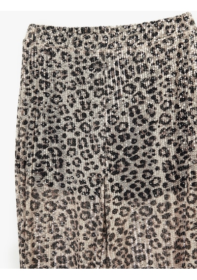 Koton Yüksek Bel Astarlı Yarı Transparan Leopar Desenli Harem Pantolon Bej Desenli 6sak40008uk Ekru Koton Yüksek Bel Astarlı Yarı Transparan Leopar Desenli Harem Pantolon Bej Desenli 6sak40008uk Ekru
