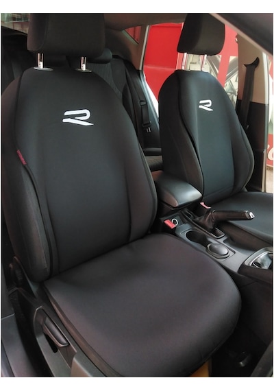 Volkswagen R Logo Nakışlı Ön Ikili Oto Koltuk Kılıfı (500444074)