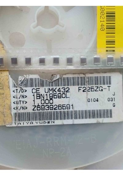 Ce-umk432f225z6t 2.2mf 50v 1210 100 Adet