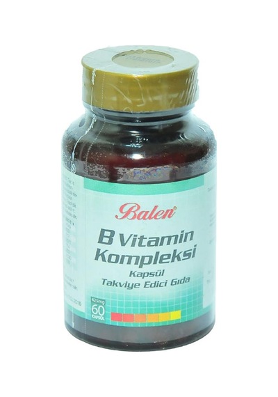 Balen B Vitamini Kompleksi Kapsül Gıda Takviyesi 425 MG 60kapsül