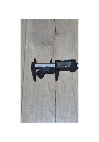 Gopro Uzatma Kolu 5 Cm 45 Derece Yatay Montaj Siyah