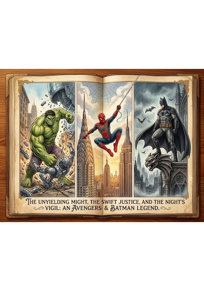 Efsanevi Kahramanlar Seti - Hulk, Örümcek Adam Ve Batman 30 Cm Dev Boy Avengers Karakterleri