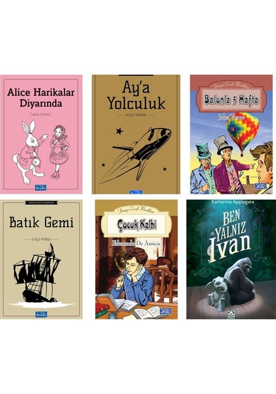 Ben, Yalnız Ivan Ortaokul 6 Kitap Okuma Seti