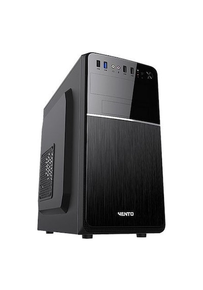 Vento TML0117 400W Peak Micro ATX Bilgisayar Kasası Siyah