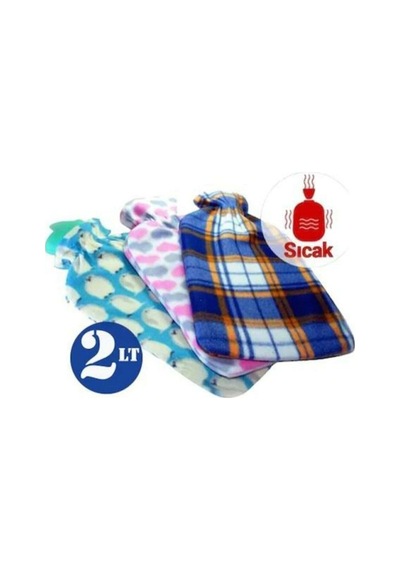 Nerox Termofor Polar Kılıflı Sıcak Su Torbası 2 Litre Büyük Boy