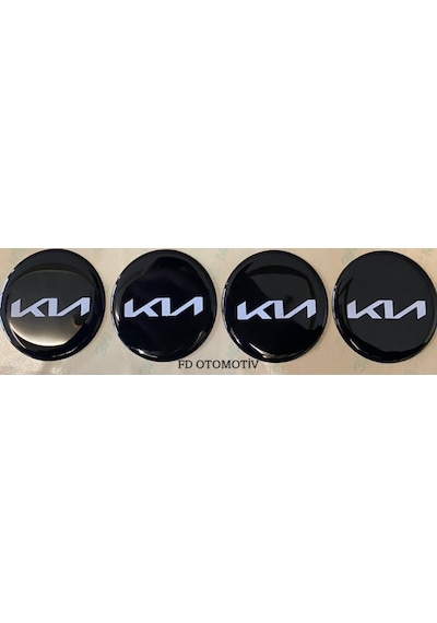 Kıa Logo Jant Kapağı 4 Adet, Dekorasyon, Tuning