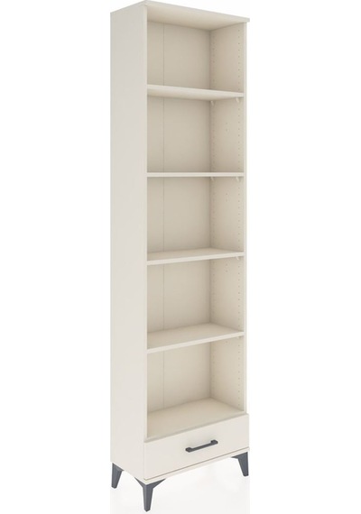 Arges Dolap 5 Raflı Tek Çekmeceli 60x30x221 Aytaşı-aytaşı Aytaşı