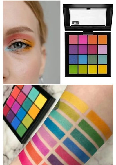 Mt Cosmetics Göz Far Paleti 16'lı