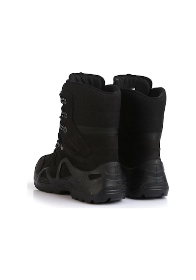 Vogel 1490 Fermuarsız Siyah Arazi Outdoor Trekking Askeri Botu 4 Mevsim Siyah