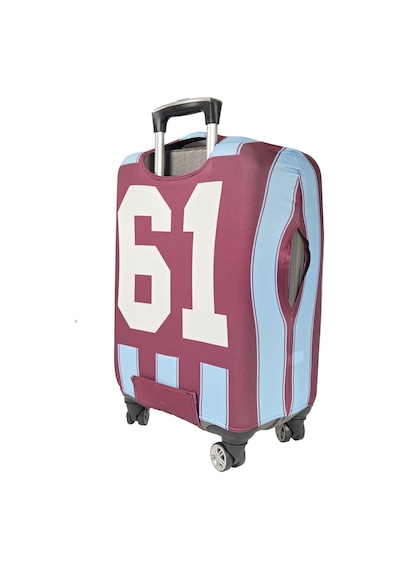 My Saraciye My 141 Trabzon Valiz İçin Kılıf Bordo-mavi-orta Boy