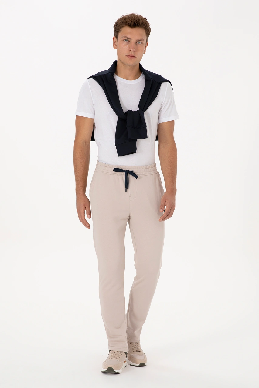 U.s. Polo Assn. Erkek Taş Eşofman Altı 50307803-vr049 Tas U.s. Polo Assn. Erkek Taş Eşofman Altı 50307803-vr049 Tas