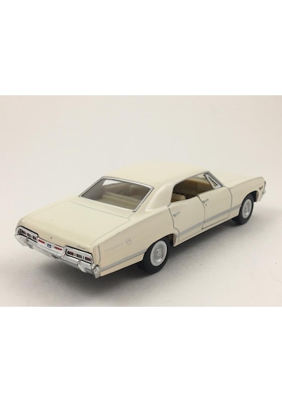 Kinsmart 1967 Chevrolet Impala 1:43 Krem Çek Bırak Model Araba