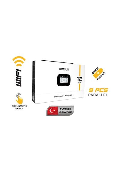 Mexxsun - Premium 48v 12kw Akıllı Inverter