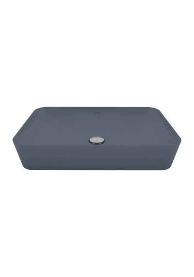 Creavit Ultra 60 CM Tezgah Üstü Lavabo-Basalt Mat Ul060.20000 Lacivert