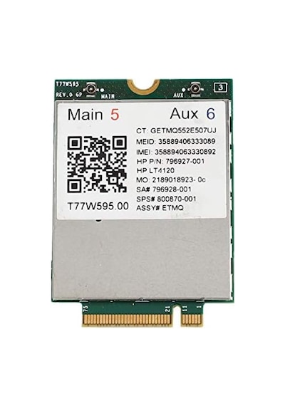 Hp Lt4120 T77w595.00 4g Lte Wwan Mobil Kart Sım Kart Destekli