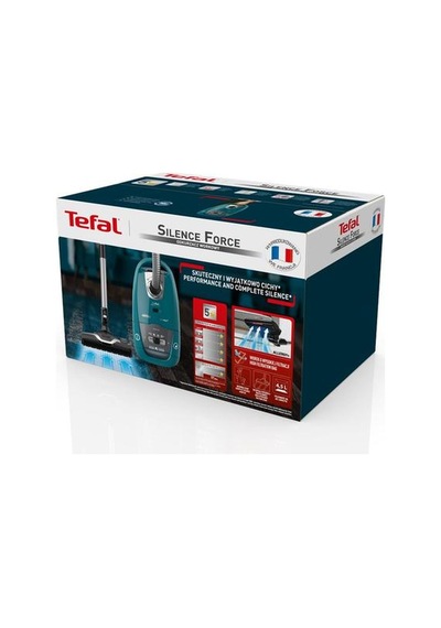 Tefal TW7752 Silence Force Cyclonic 450 W Toz Torbalı Elektrikli Süpürge