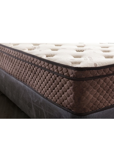 Heyner Organic 90 x 130 Ortopedik Yaylı Yatak Kuş Tüyü Pedli Yatak