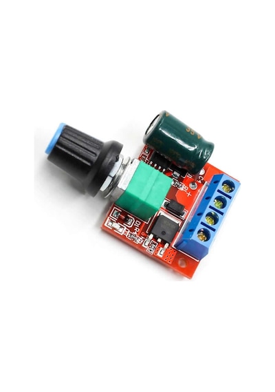 5v / 35v 5a Mini Dc Motor Sürücü Hız Kontrol Devresi 0-100% Pot Kontrollü Pwm Dc Led Dimmer