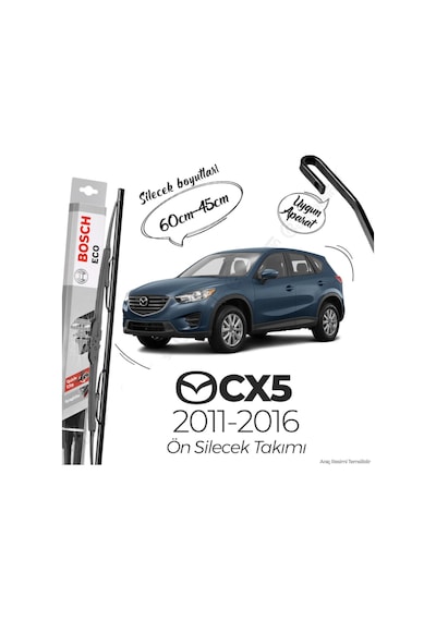 Mazda Cx5 Ön Silecek Takımı 2011-2016 Bosch Eco