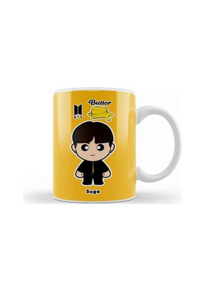 Bts Suga Butter Version In Minime Style Kupa Bardak Porselen Karışık