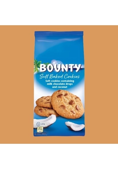 Bounty Soft Baked Cookies 180 G