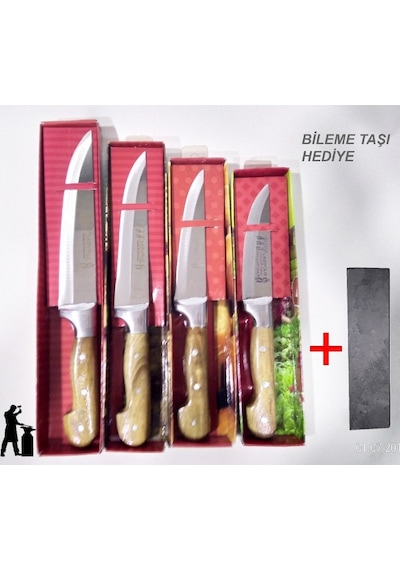 Lazoğlu Sürmene 4+1 Kurban Bıçak Seti 0,1,2,3,4 Numara