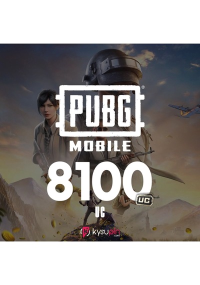 Pubg Mobile 8100 Uc