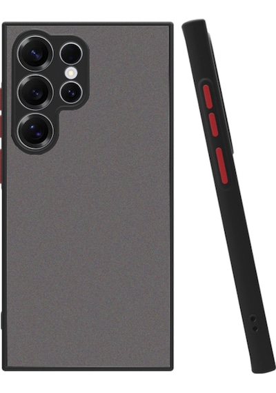Samsung Galaxy Uyumlu - S25 Ultra Kılıf Montreal Silikon Kapak - Siyah