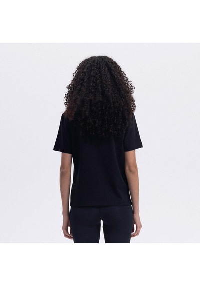 Ellesse Ef426-bk Bisiklet Yaka Kadın T-shirt - Siyah Siyah