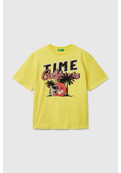 United Colors Of Benetton Erkek Çocuk Bnt T-shirt - Sarı SARI