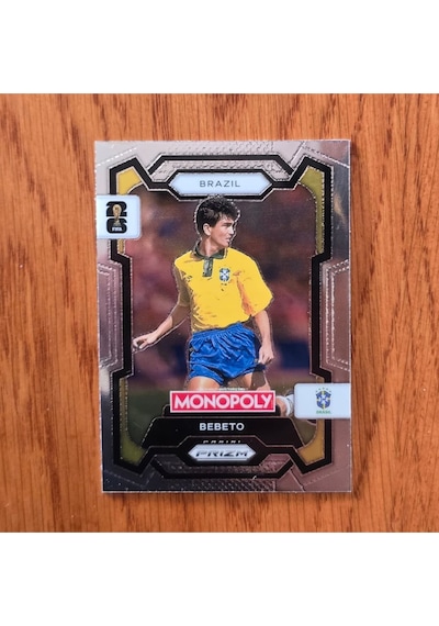 Prizm Monopoly Bebeto No. 20 Lisanlı Oyun Kartları - Silver