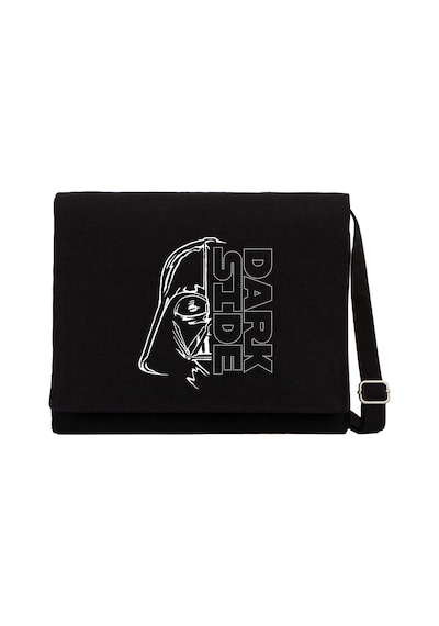 Star Wars Darth Vader Dark Side Siyah Kanvas Postacı Çantası