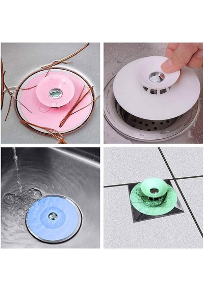 1 Adet Lavabo Ve Küvet Tıkacı Süzgeç Silikon Lavabo Gider Tıpası 1 Adet M-1490 Silikon Diğer