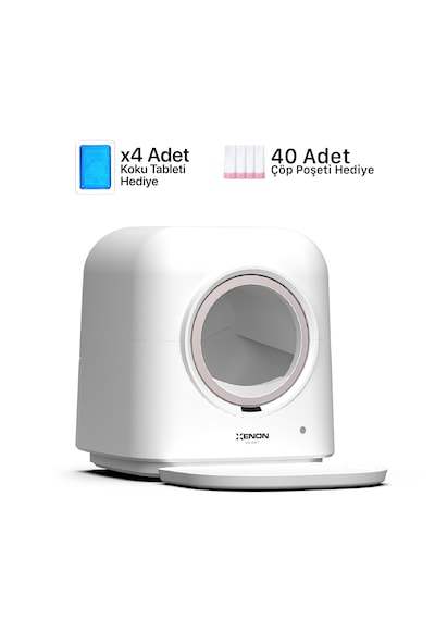 Xenon Smart Akıllı Otomatik Kedi Tuvaleti Pet Ürünleri 3'lü Seti