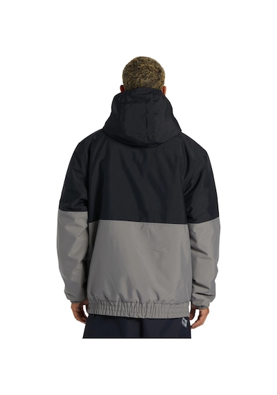 Dc Nexus Reversible Anorak Erkek Siyah Snowboard Ceketi Erkek Snowboard Ceketi Adytj03066