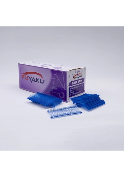 45 Mm Standart Etiketleme Plastiği Renkli Mavi