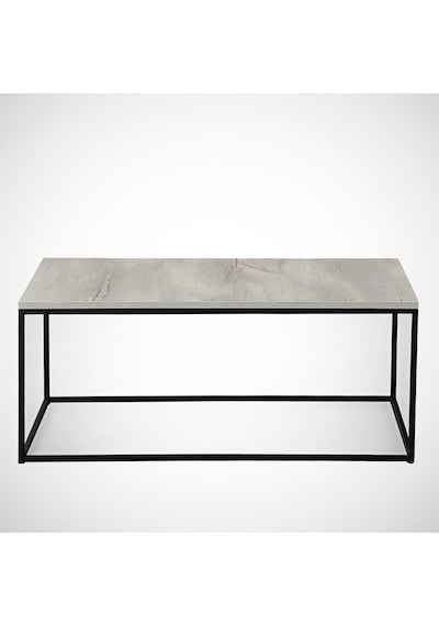 Cosco Orta Sehpa Metal & Orta Masa Deniz Meşe / Metal Ayaklı