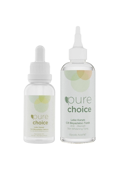 Pure Choice Leke Karşıtı Ve Cilt Beyazlatıcı Bakım Seti