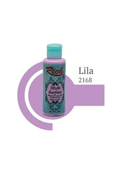 Rich Multi Surface Akrilik Boya 130 Cc - Lila Çok Renkli