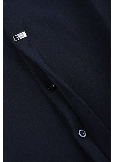 Deepsea Lacivert Slim Fit Likralı Kolay Ütülenebilir Gizli Düğmeli Erkek Gömlek 2602614 Deepsea Lacivert Slim Fit Likralı Kolay Ütülenebilir Gizli Düğmeli Erkek Gömlek 2602614